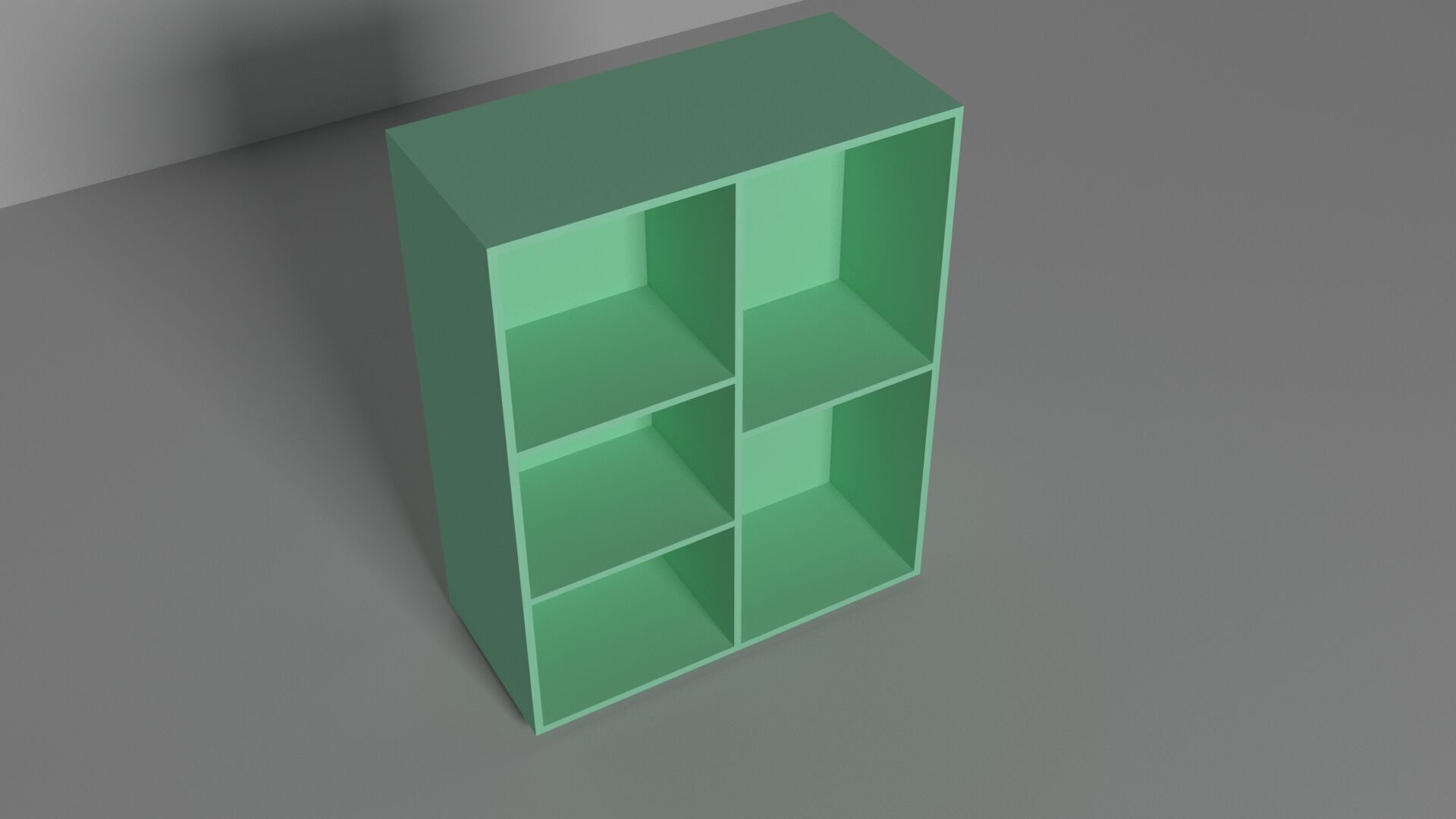 furniture cupboard Low-poly 3D model_6