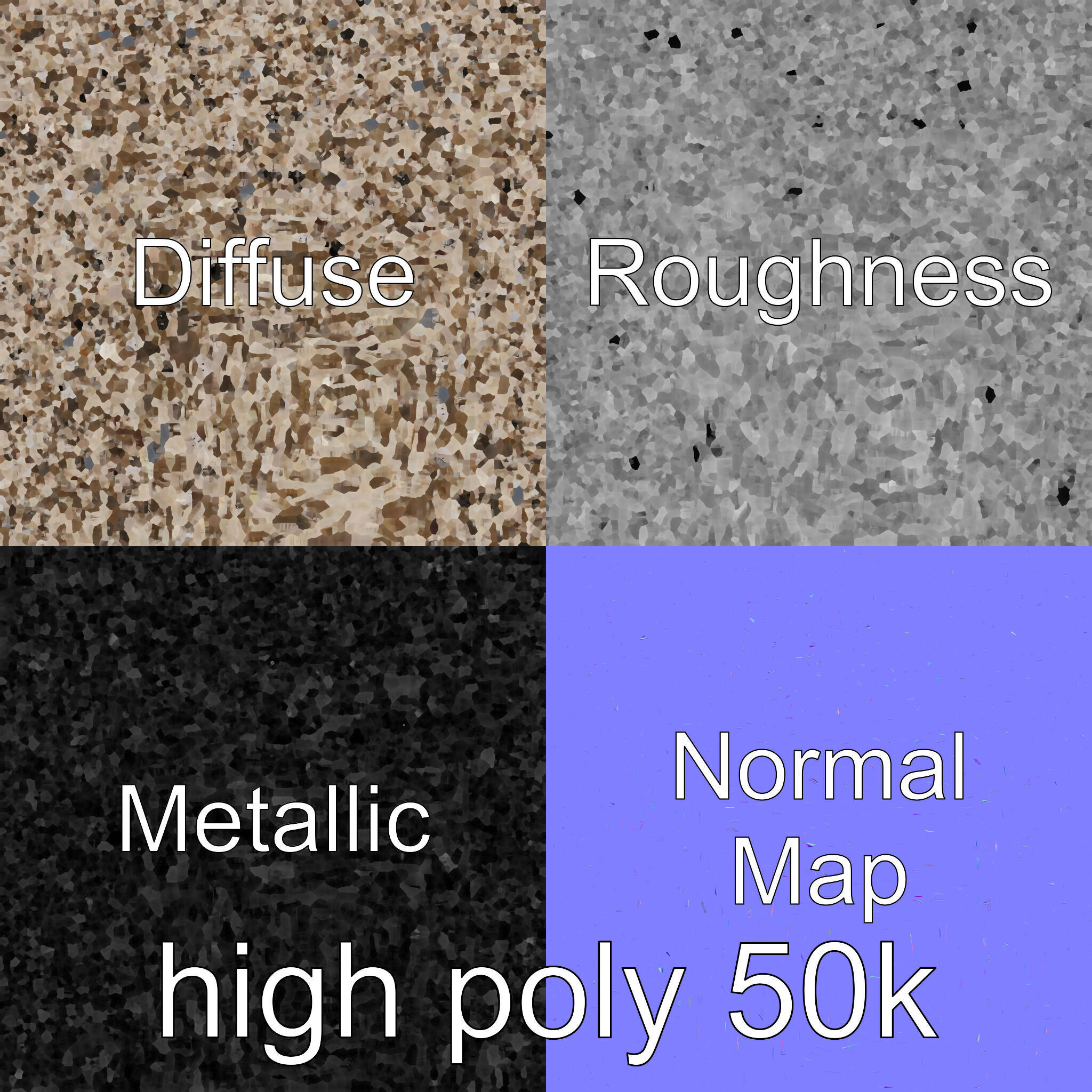 Quantum Computer Future Event Simulator Model Low-poly 3D model_23