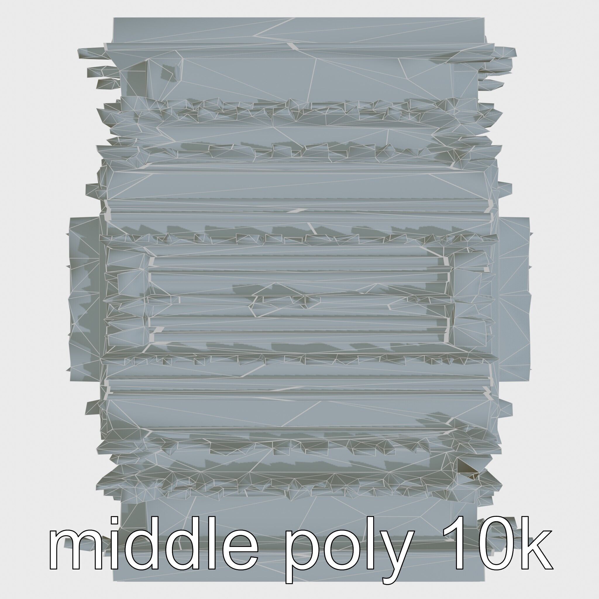 Quantum Computer Future Event Simulator Model Low-poly 3D model_9