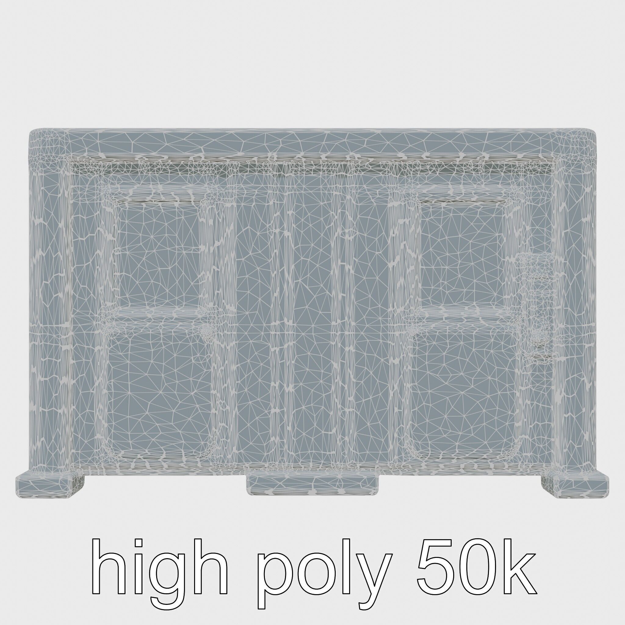 Portable Renewable Energy Unit for Small Settlements Low-poly 3D model_33