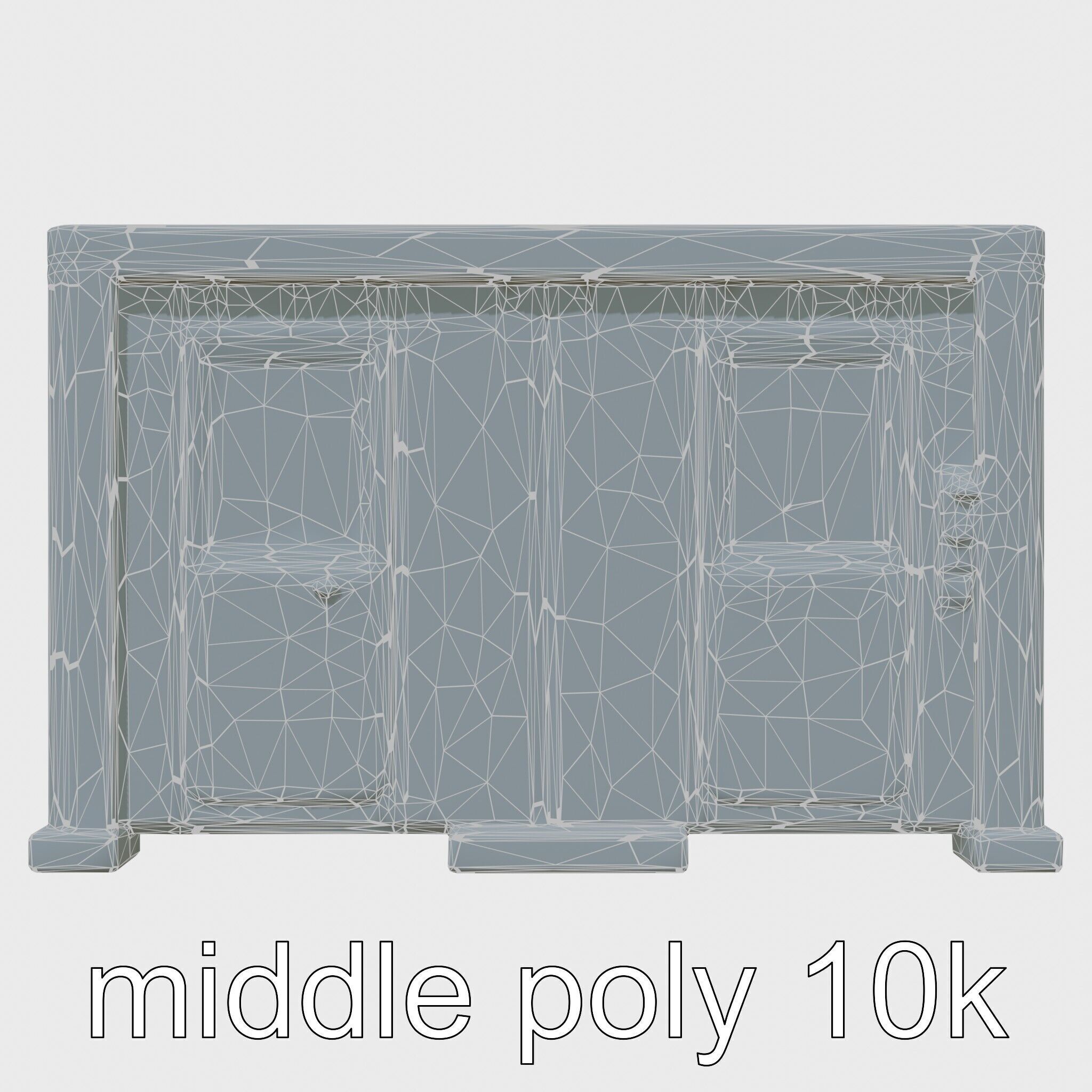 Portable Renewable Energy Unit for Small Settlements Low-poly 3D model_23