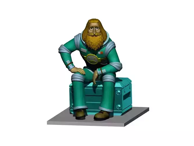 Mechanic Zelonyy for 3D printing STL 3D print model
