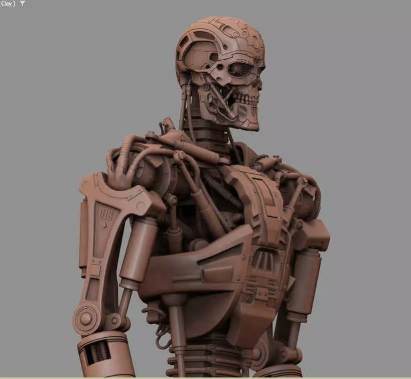T-600 Terminator Salvation V2 High Detal 3D print model_0