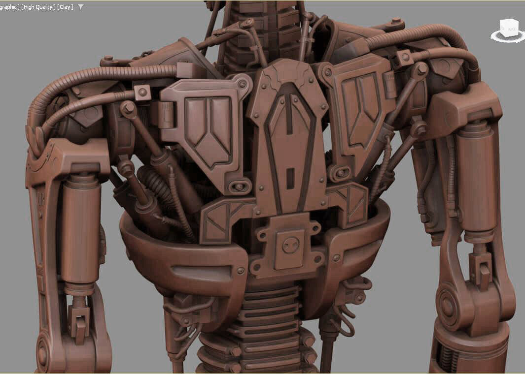 T-600 Terminator Salvation V2 High Detal 3D print model_19