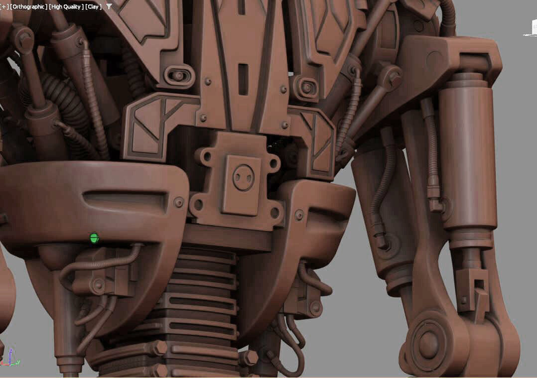 T-600 Terminator Salvation V2 High Detal 3D print model_17