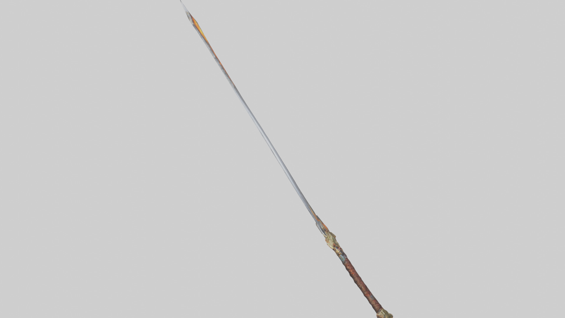 Ember Sword model Low-poly 3D model_16