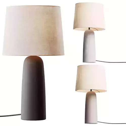 Grote tafellamp Kaya betonnen voet