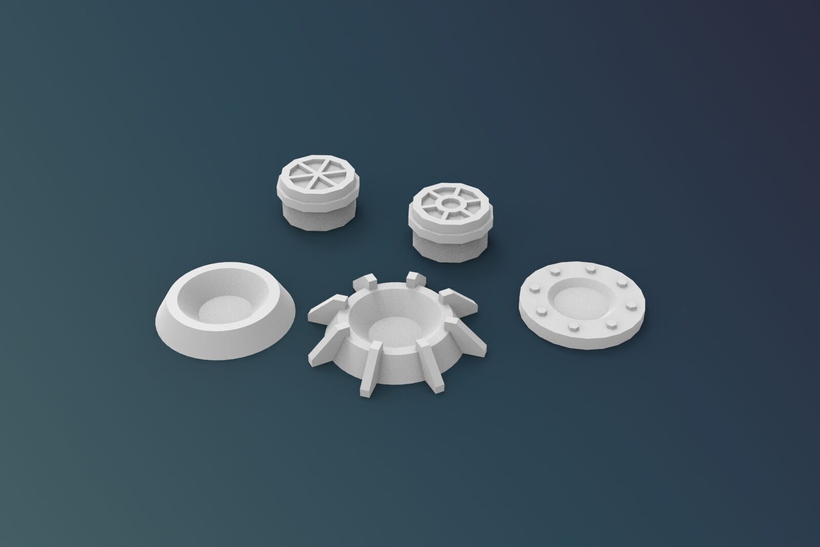 scifi kitbash project 4 3D print model_3