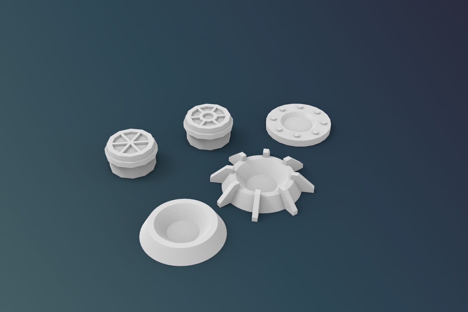 scifi kitbash project 4 3D print model_2