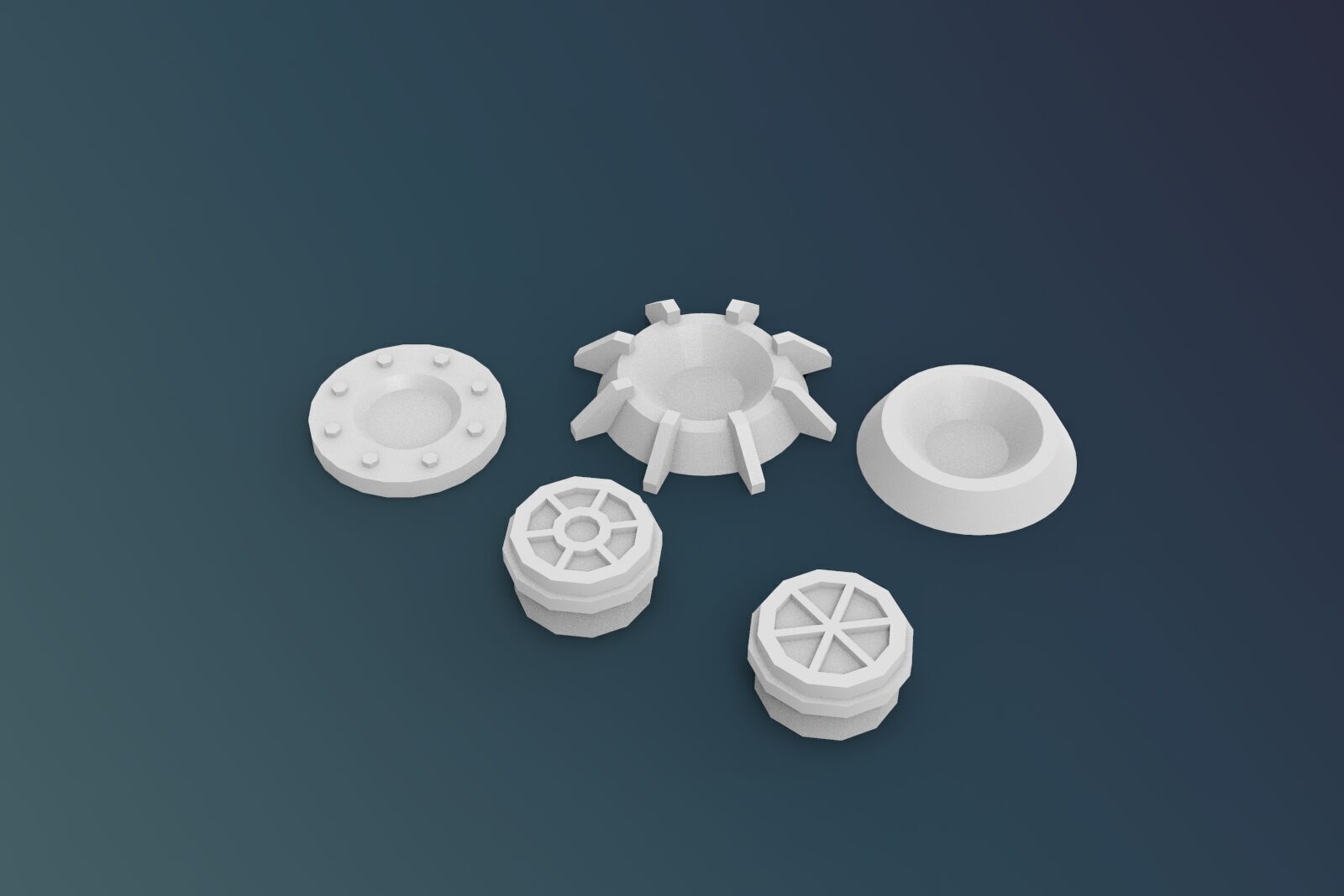 scifi kitbash project 4 3D print model_4