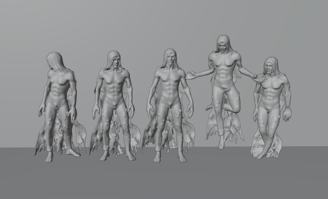 Ghost Guardian 3D Model Pack 3D model_1