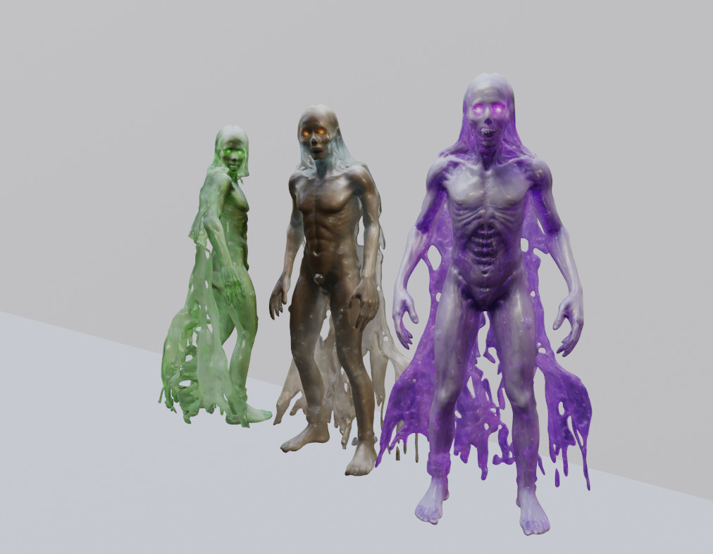 Ghost Guardian 3D Model Pack 3D model_7