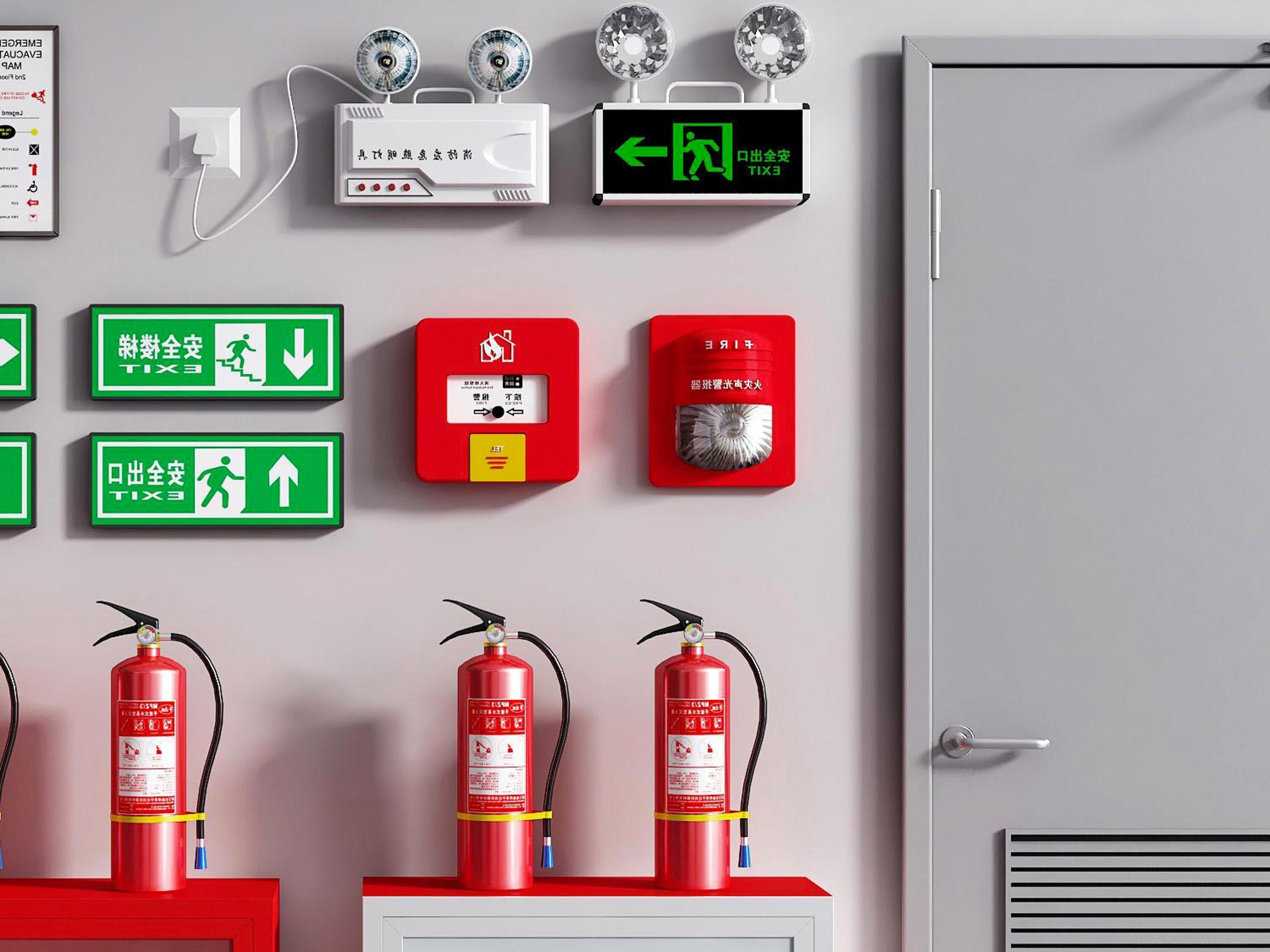 Fire modern hydrant fighting of 3D model_1