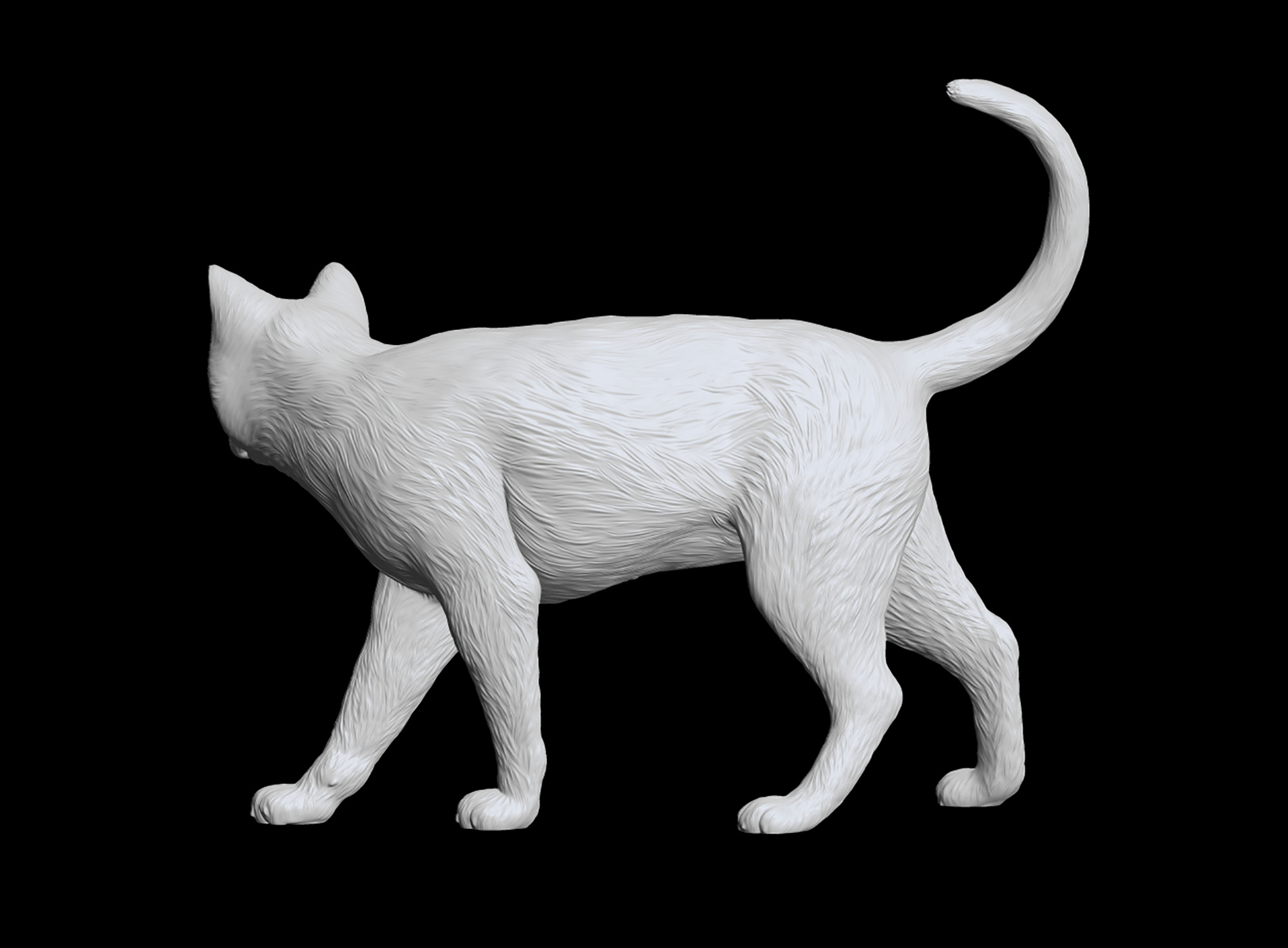 Cat 3D Print Sliced Model Ready for Printing 3D print model_6