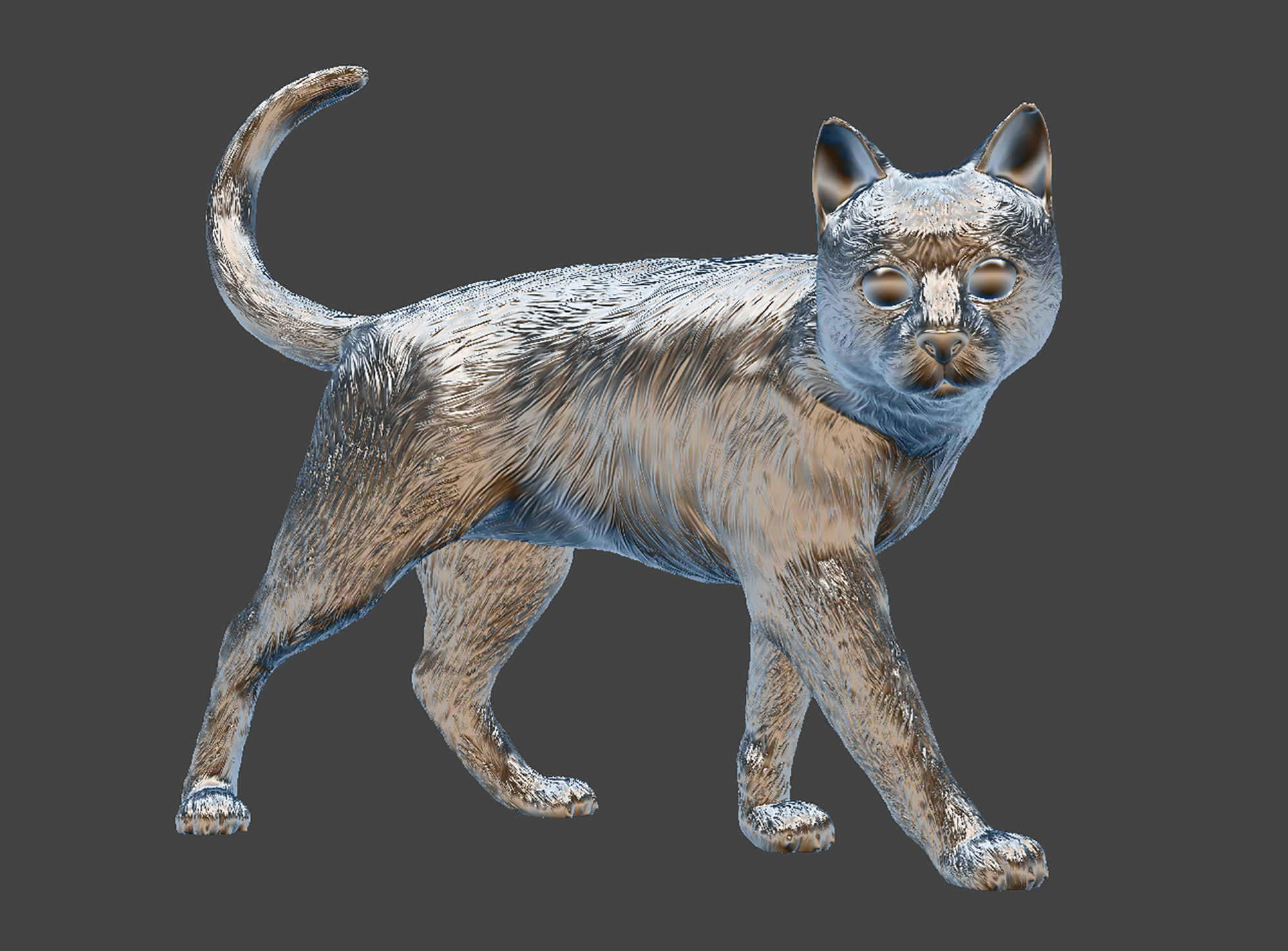 Cat 3D Print Sliced Model Ready for Printing 3D print model_13