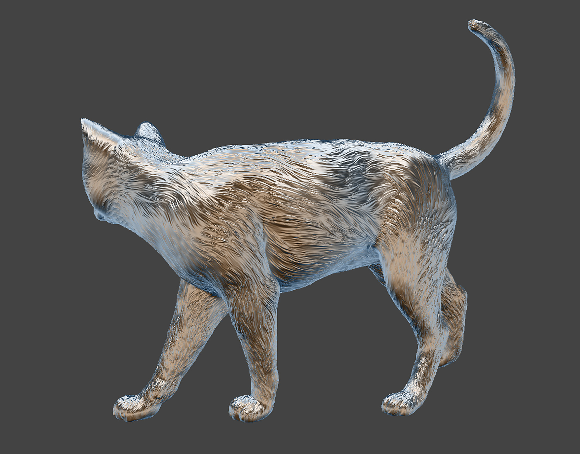Cat 3D Print Sliced Model Ready for Printing 3D print model_14