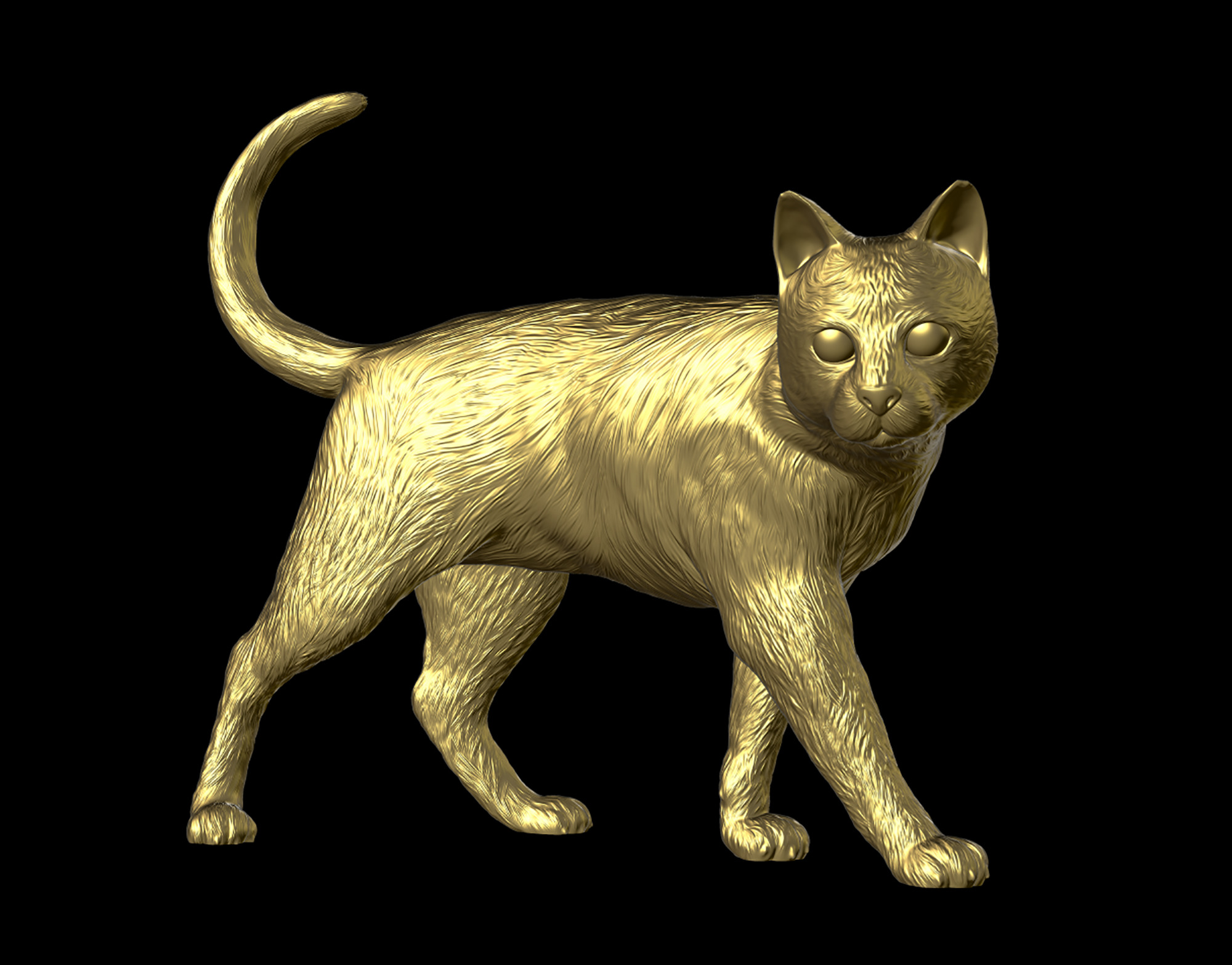 Cat 3D Print Sliced Model Ready for Printing 3D print model_11