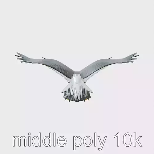 Robotic Sea Eagle with Carbon Fiber Wings and Thermal Sensors