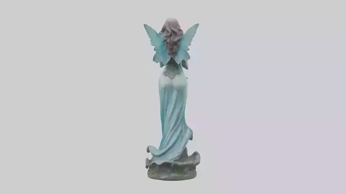 Enchanted Lady statue model