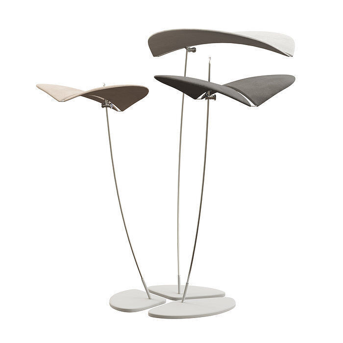 20 Highpoly Parasol  and 13 Highpoly sunbed pack 3D model_8