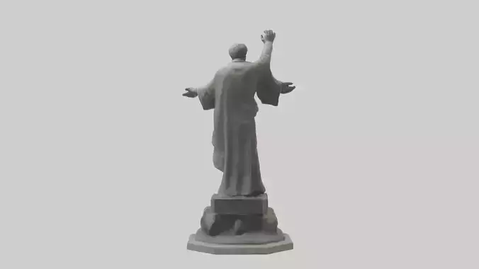 End of Conflict statue model