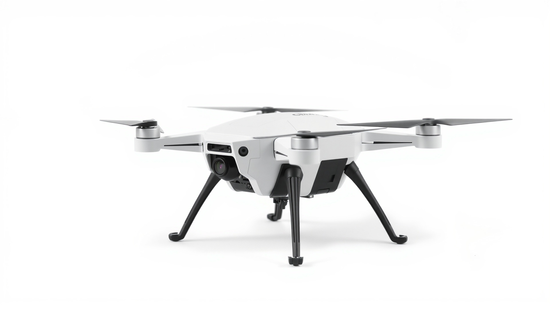 Security Drone SafeRobo Flying Surveillance Robot Low-poly 3D model_6