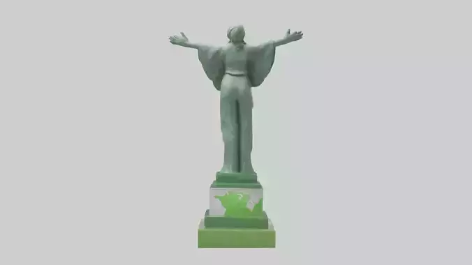 Environmental Hope Statue model