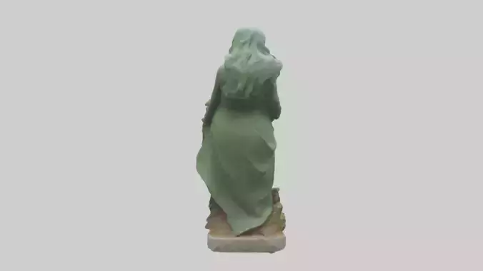 Environmental Restoration Statue model