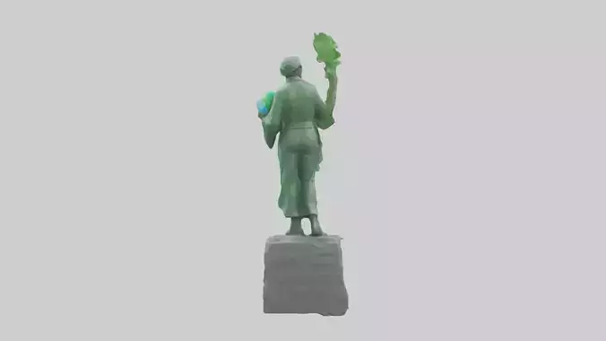 Environmental Stewardship Hero Statue model