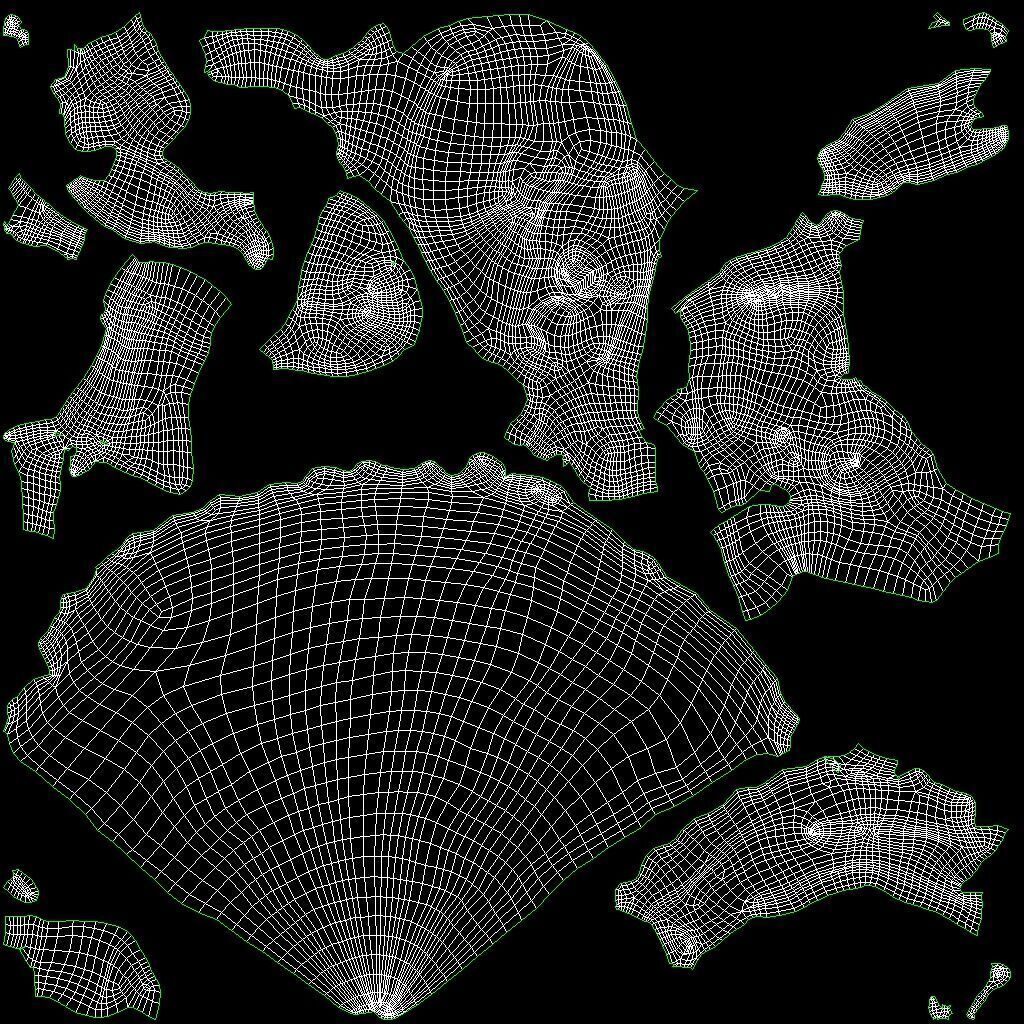 Chocolate Ice Cream Low-poly 3D model_19