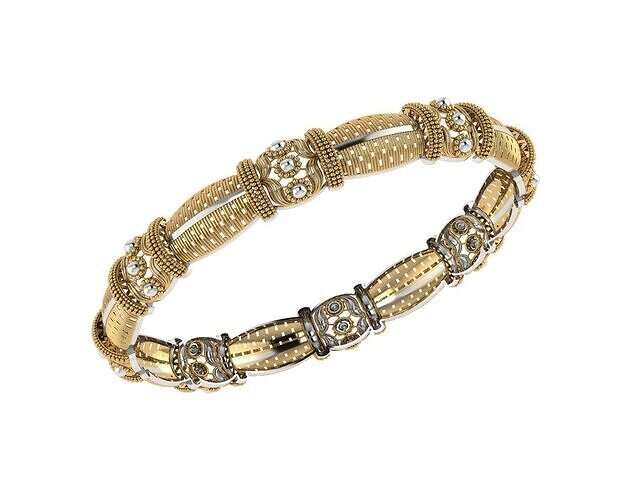 indian Traditional Bracelet 3D print model