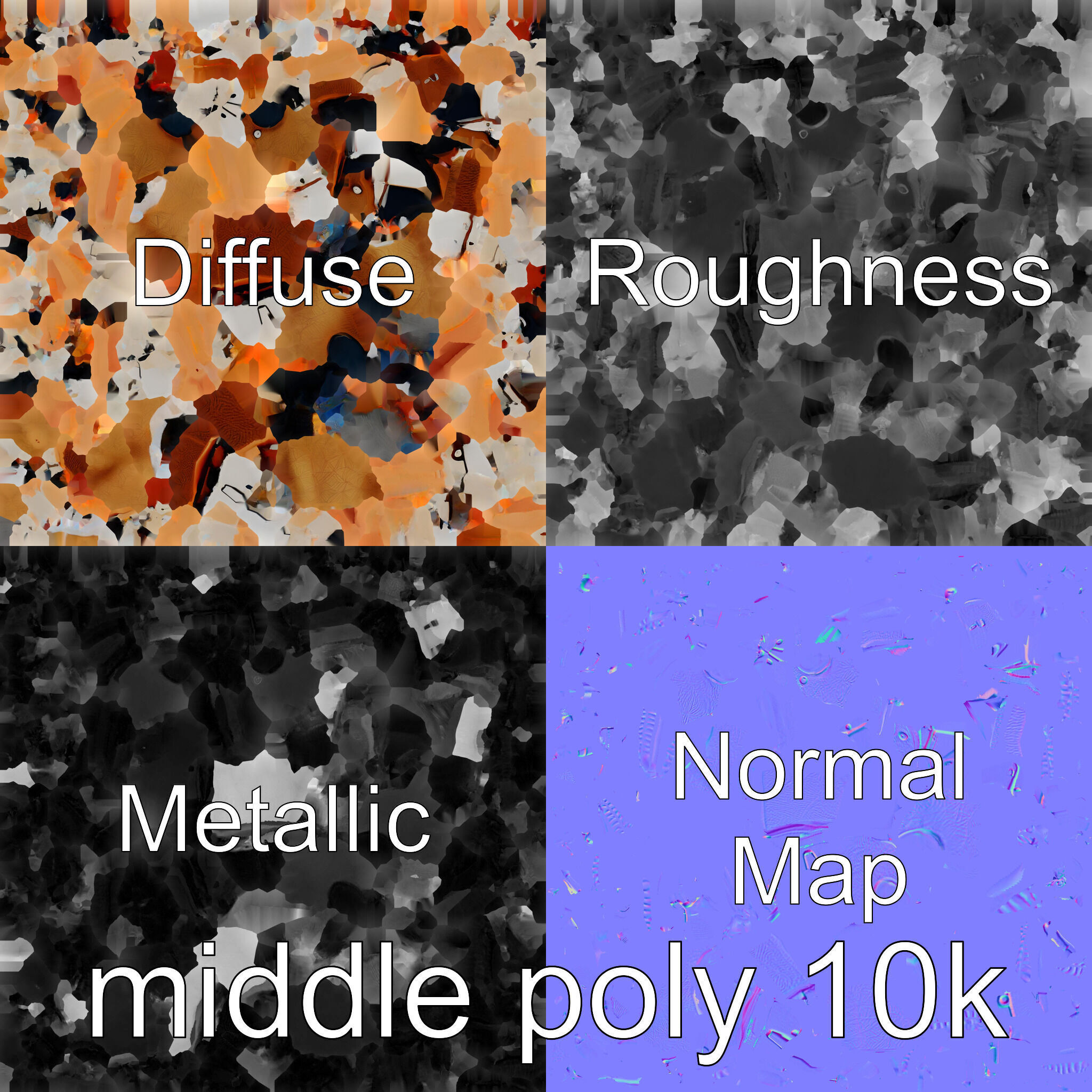 Mechanical Ant with Microscopic Manipulators Low-poly 3D model_33