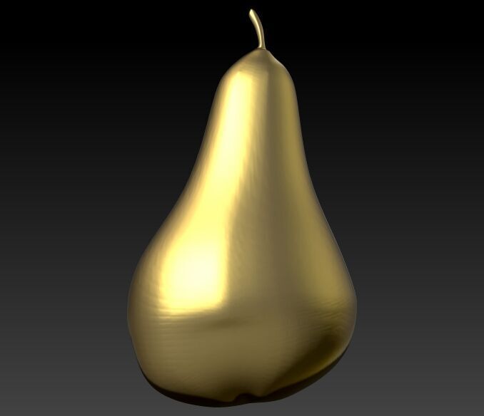 Pear Pendant Jewelry 3D print model_17