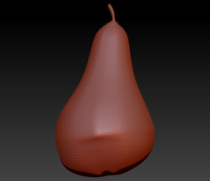 Pear Pendant Jewelry 3D print model_18