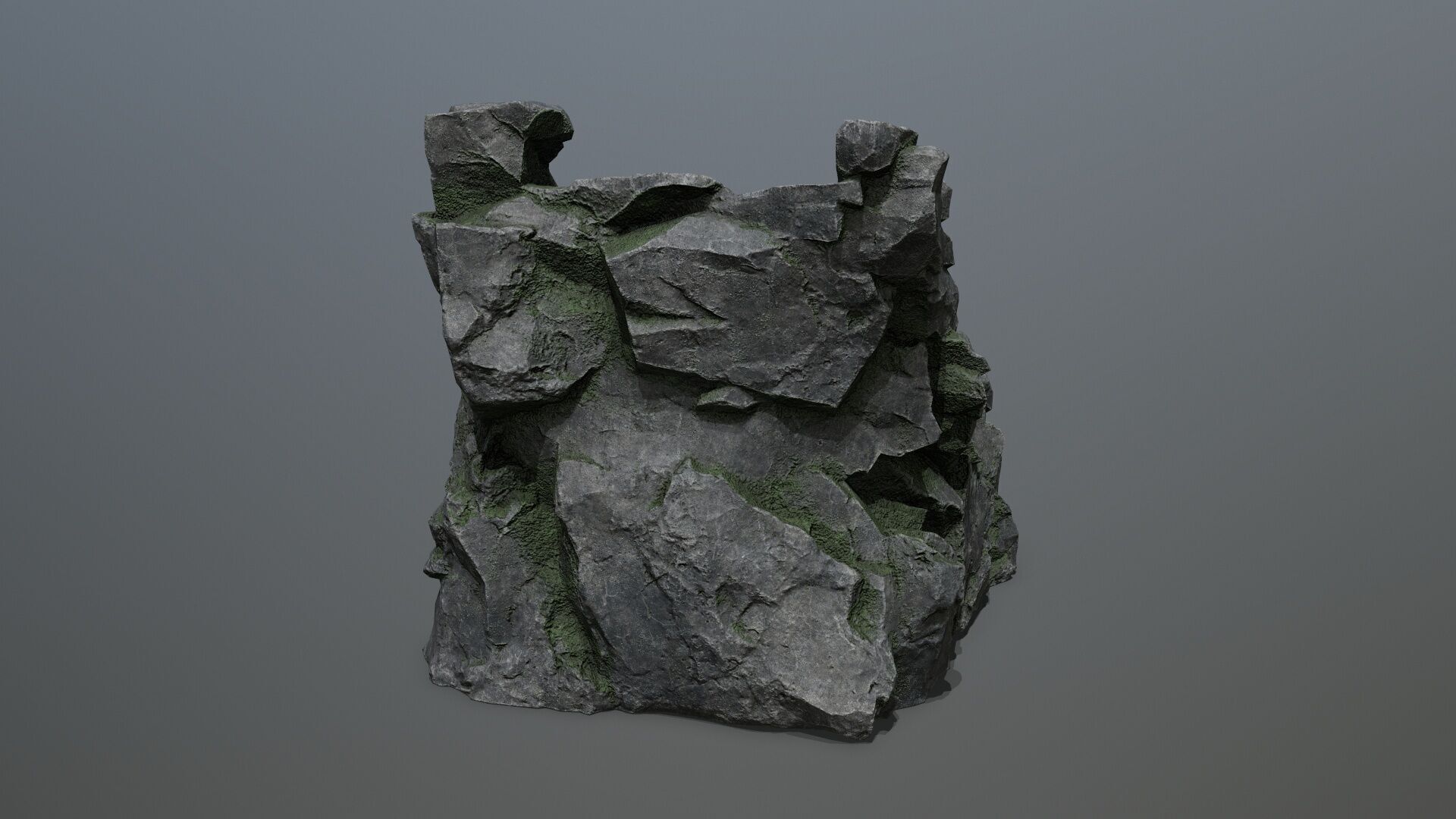 stairs Low-poly 3D model_8