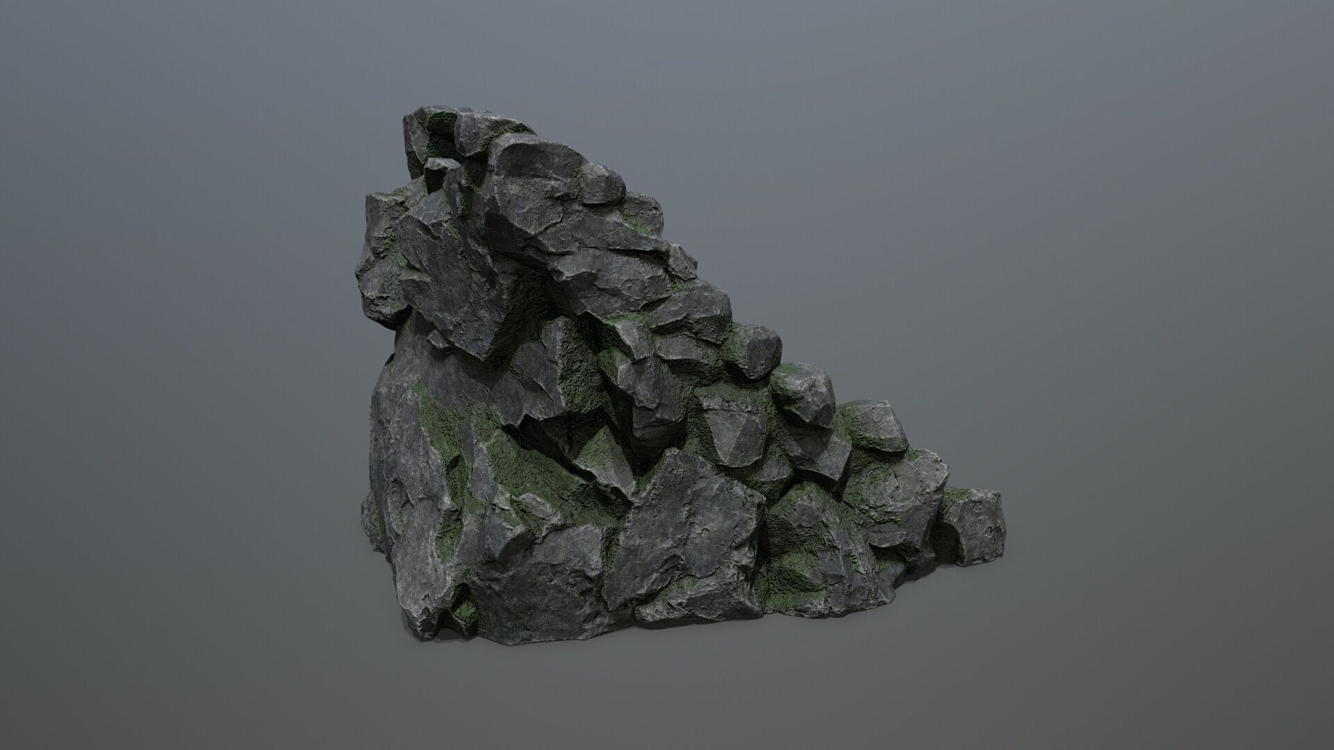 stairs Low-poly 3D model_9