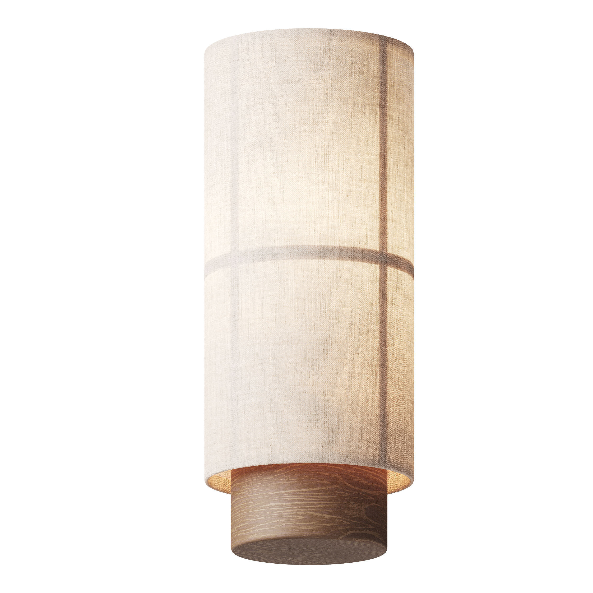 Handgemaakte mobiele tafellamp Hashira 3D model_6