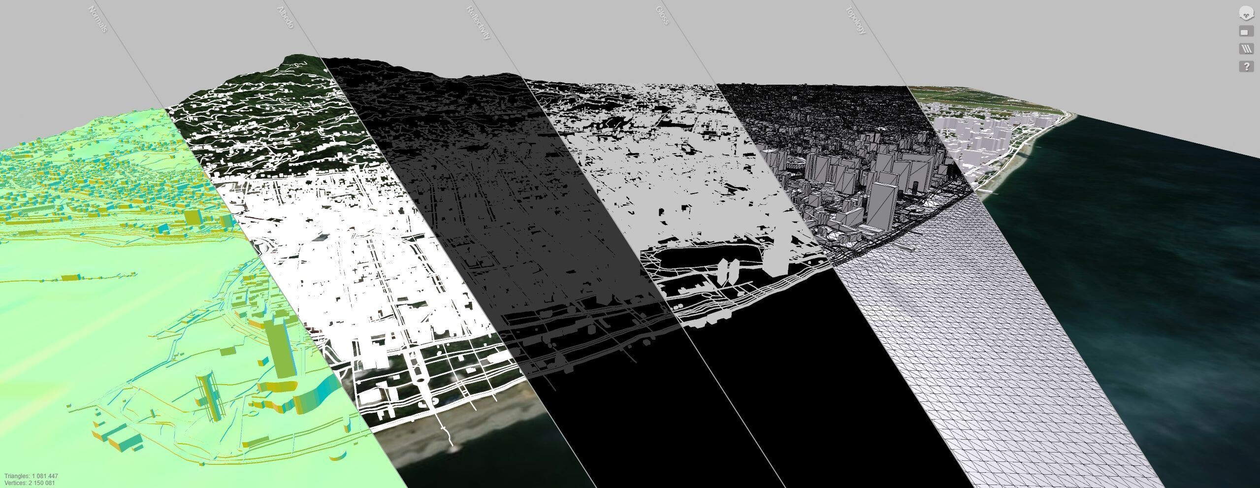 Cityscape Batumi Georgia 3D model_14