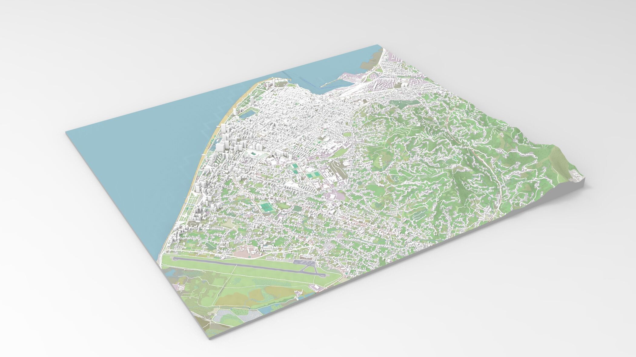 Cityscape Batumi Georgia 3D model_12
