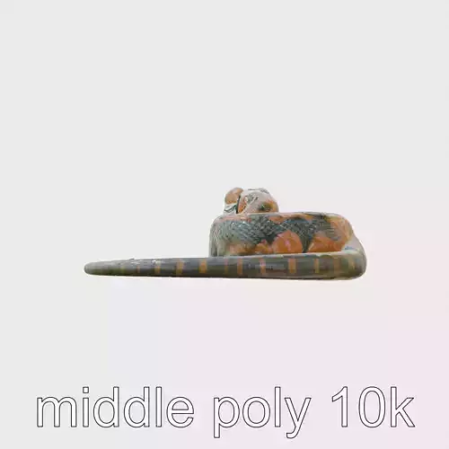 Bionic Python with Carbon Fiber Scales