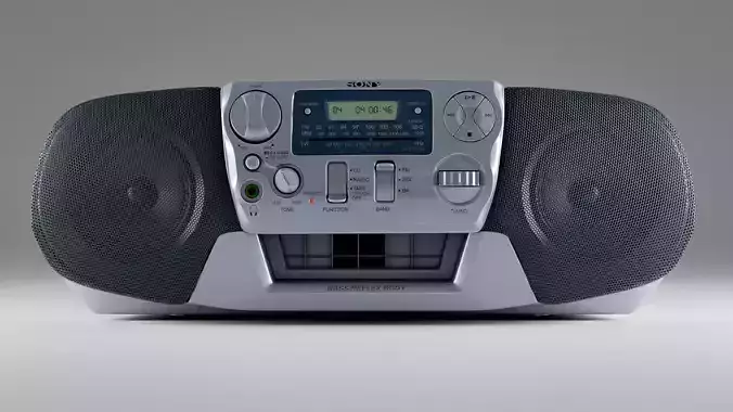 Sony CFD-V31L Cd Radio Cassette-Corder 3D model