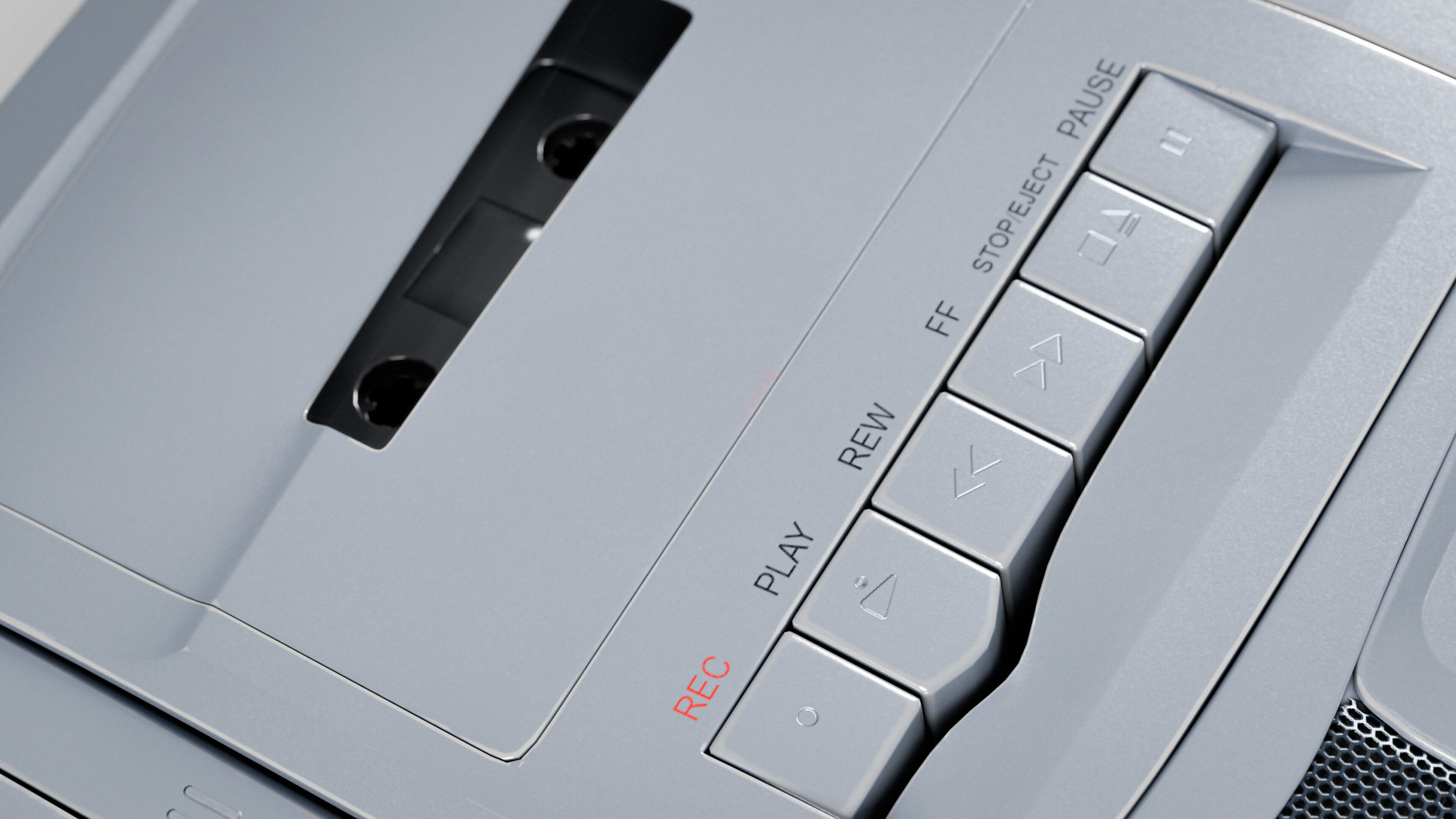 Sony CFD-V31L Cd Radio Cassette-Corder 3D model_10