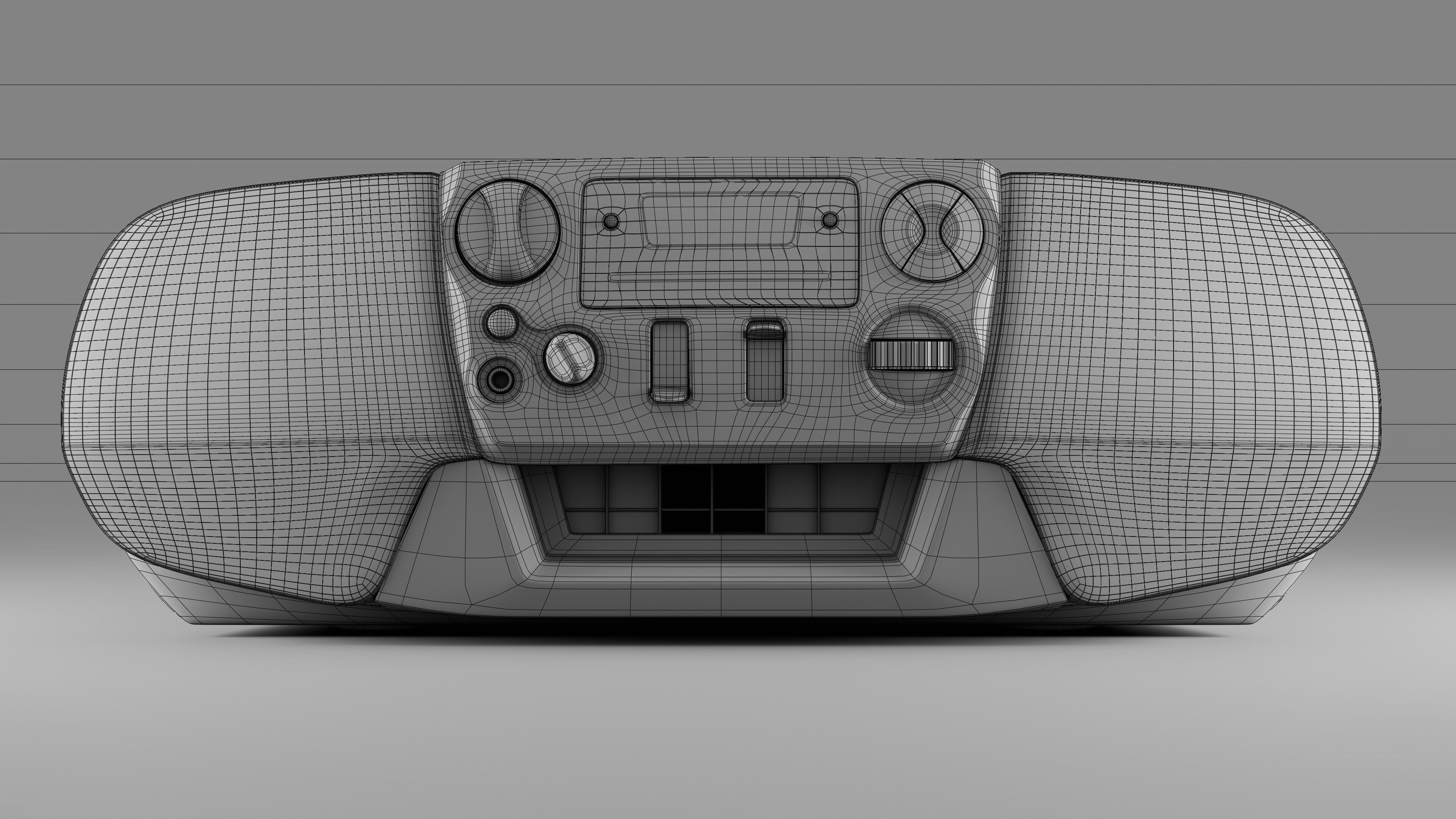 Sony CFD-V31L Cd Radio Cassette-Corder 3D model_14