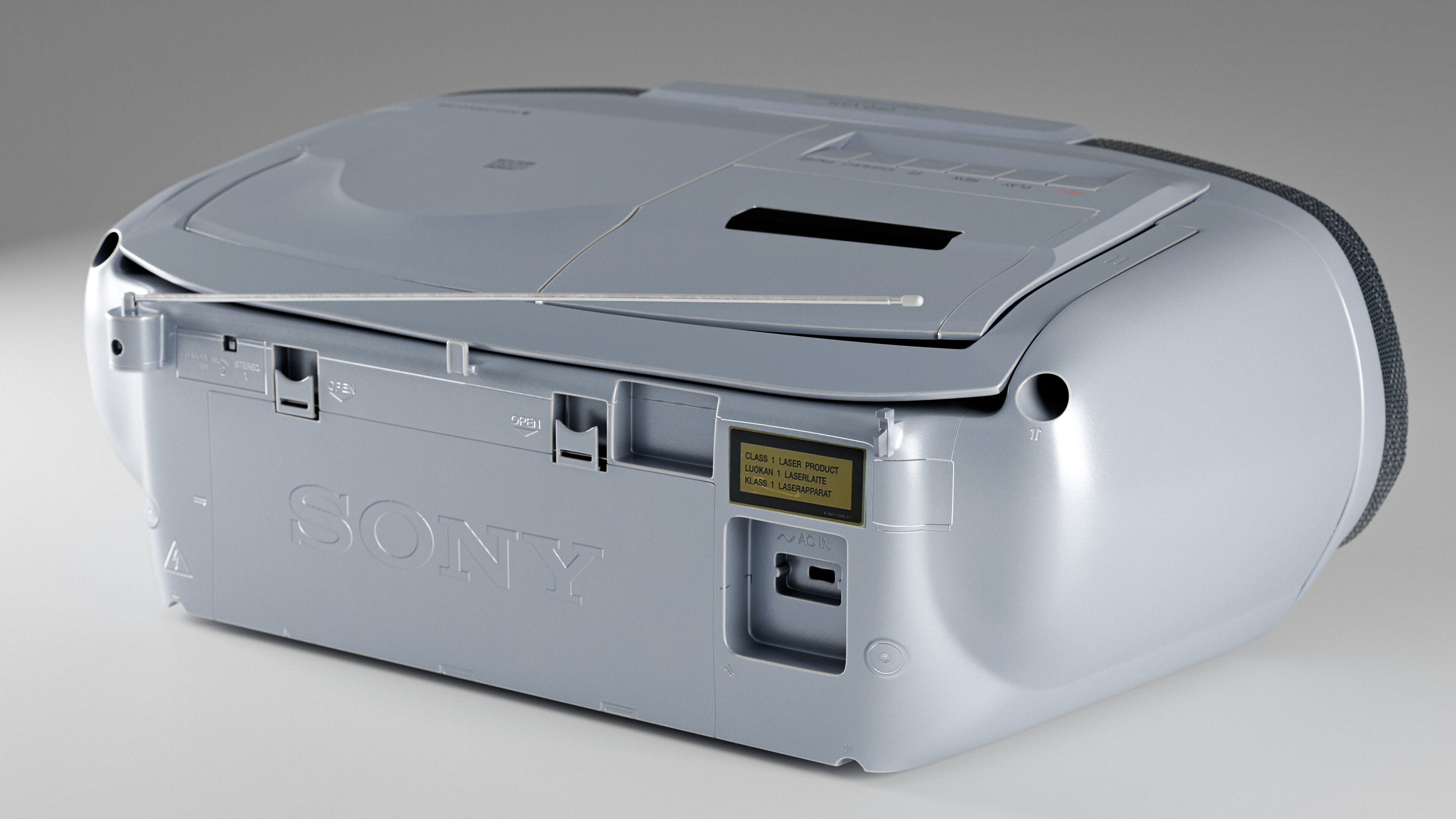 Sony CFD-V31L Cd Radio Cassette-Corder 3D model_3