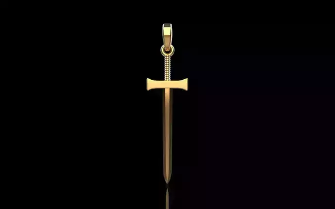 Sword pendant model 973