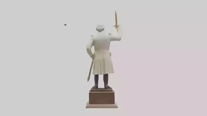 George Washington statue model