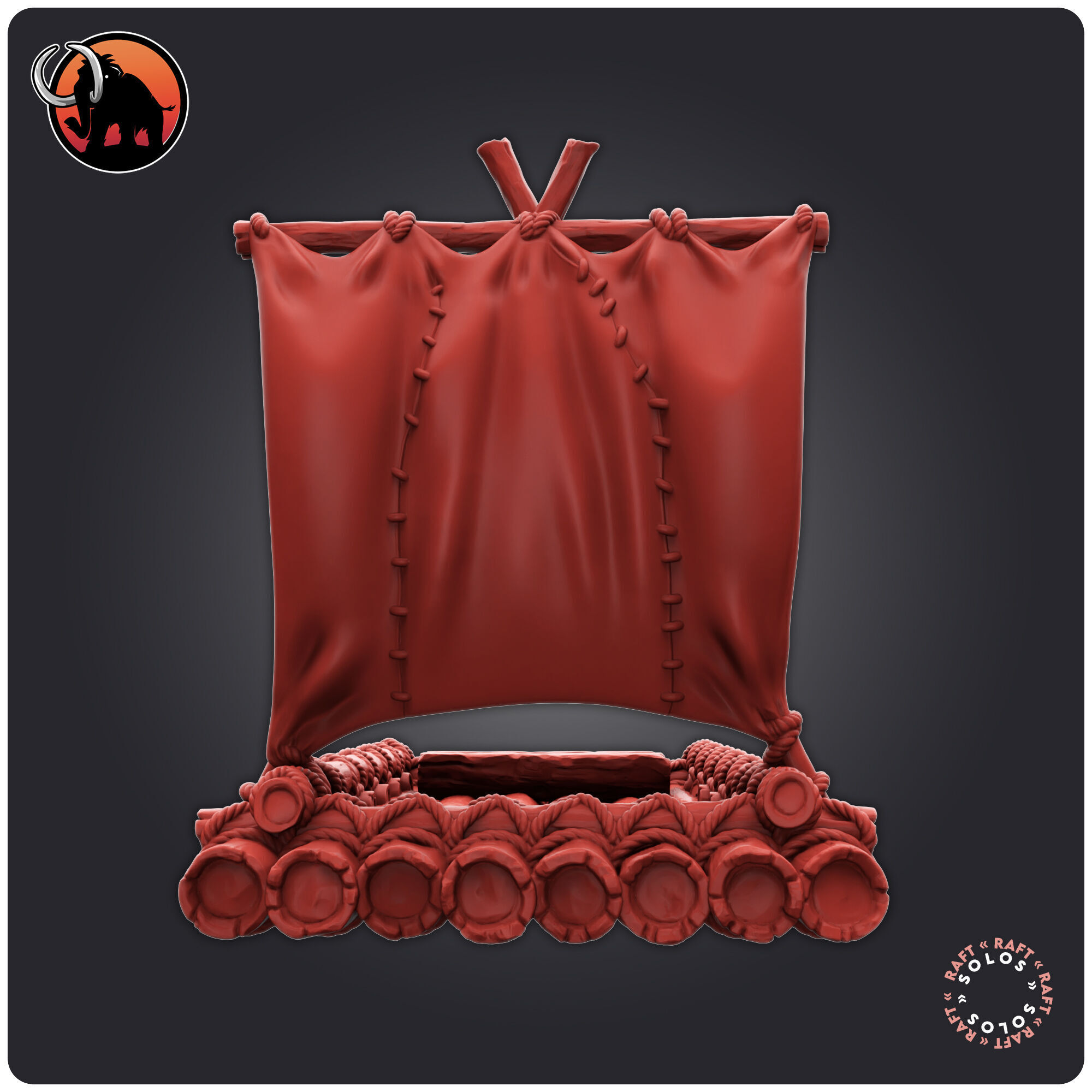 Rafts 3D print model_5