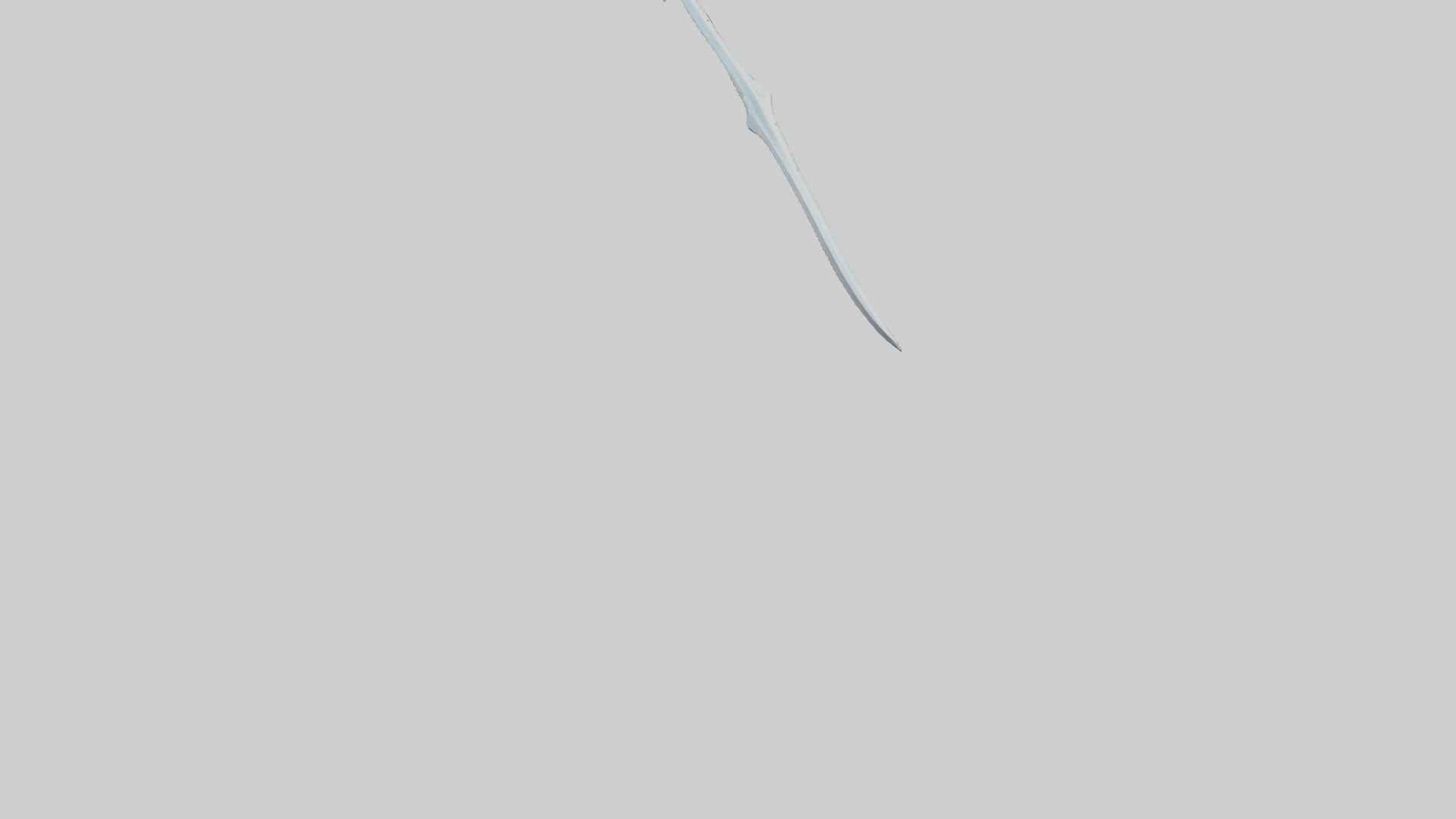 Ghost Blade model Low-poly 3D model_5