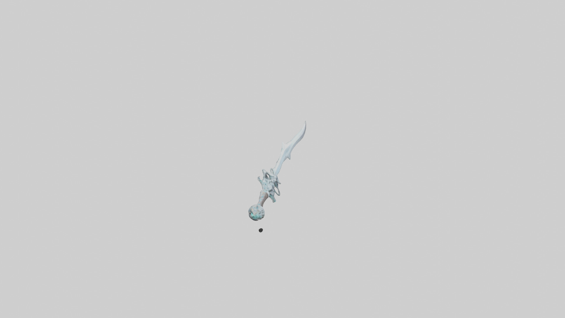 Ghost Blade model Low-poly 3D model_18