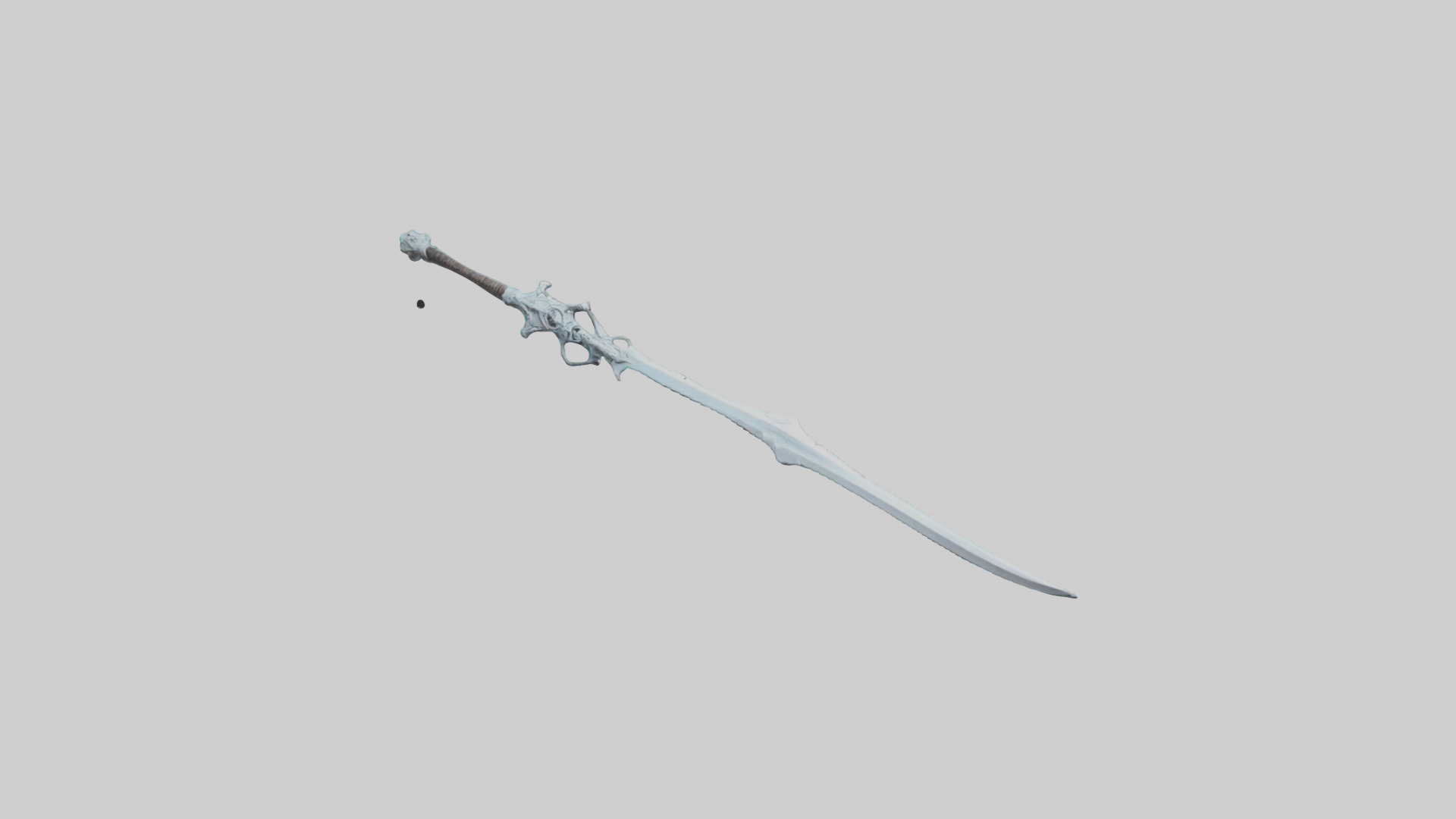 Ghost Blade model Low-poly 3D model_9